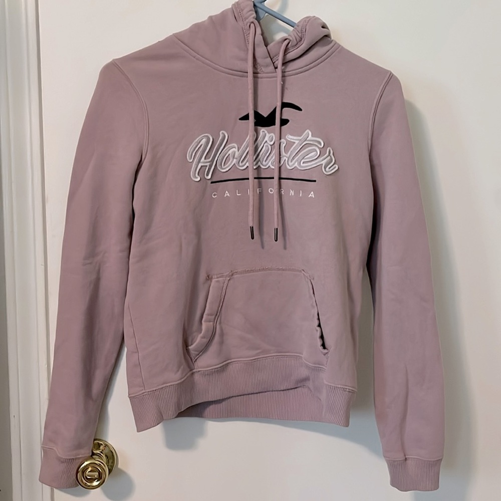 Light purple Hollister hoodie